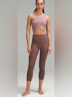 Lululemon Align Ribbed High-Rise Crop 26" Dark Oxide Size 10
